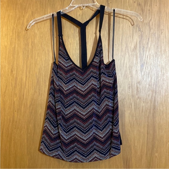 3/$15 DEB Chevron Striped Tank Top - Picture 5 of 6